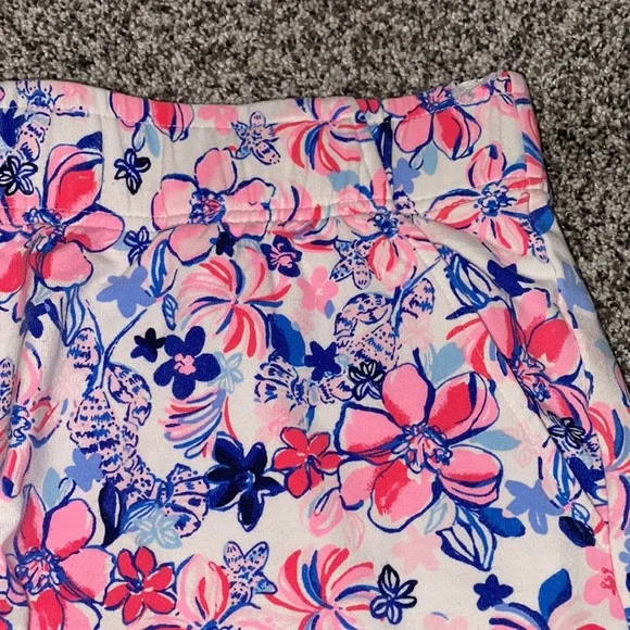 Lilly Pulitzer Kylar Knit Short Size M Resort White Party Like a Lobstar - Picture 5 of 9